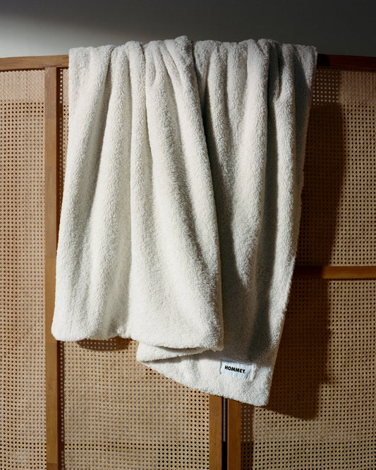 Faux Fur Throw Blanket - Marshmallow