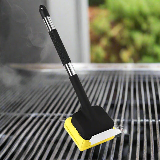 Grill Brush with Steam Cleaning and