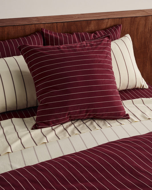 European Pillowcase - Wine