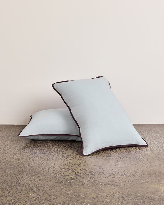 Linen Pillowcase Pair - Breeze