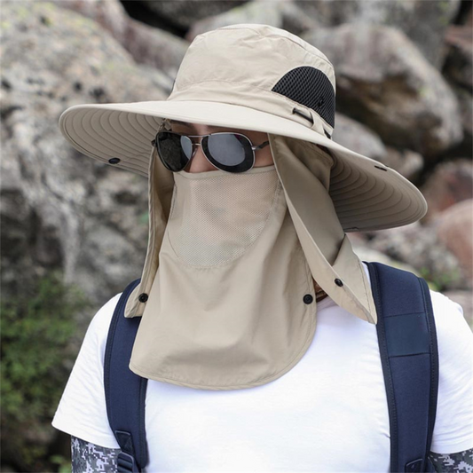 Breathable Wide Brim Outdoor Sun Protection