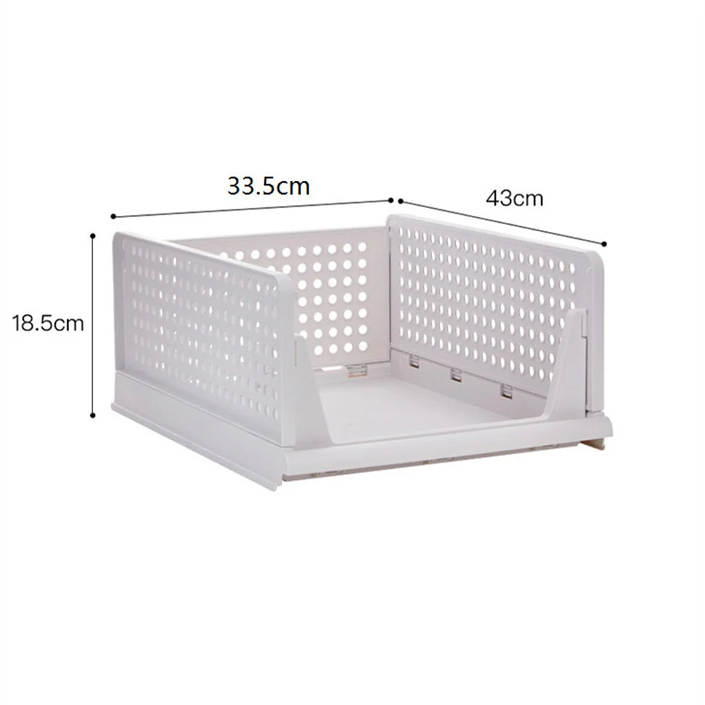 Stackable Plastic Drawer Closet Organizer