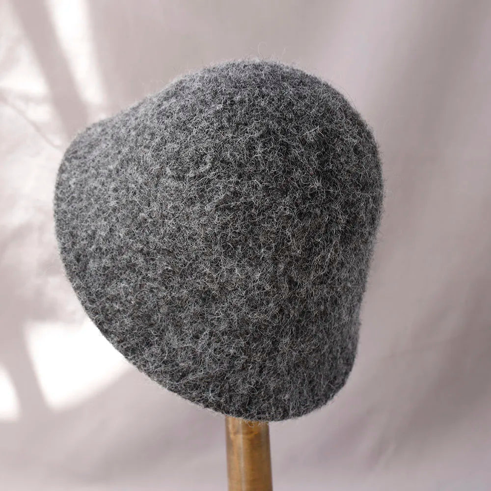 Women's Winter Wool Bucket Hat