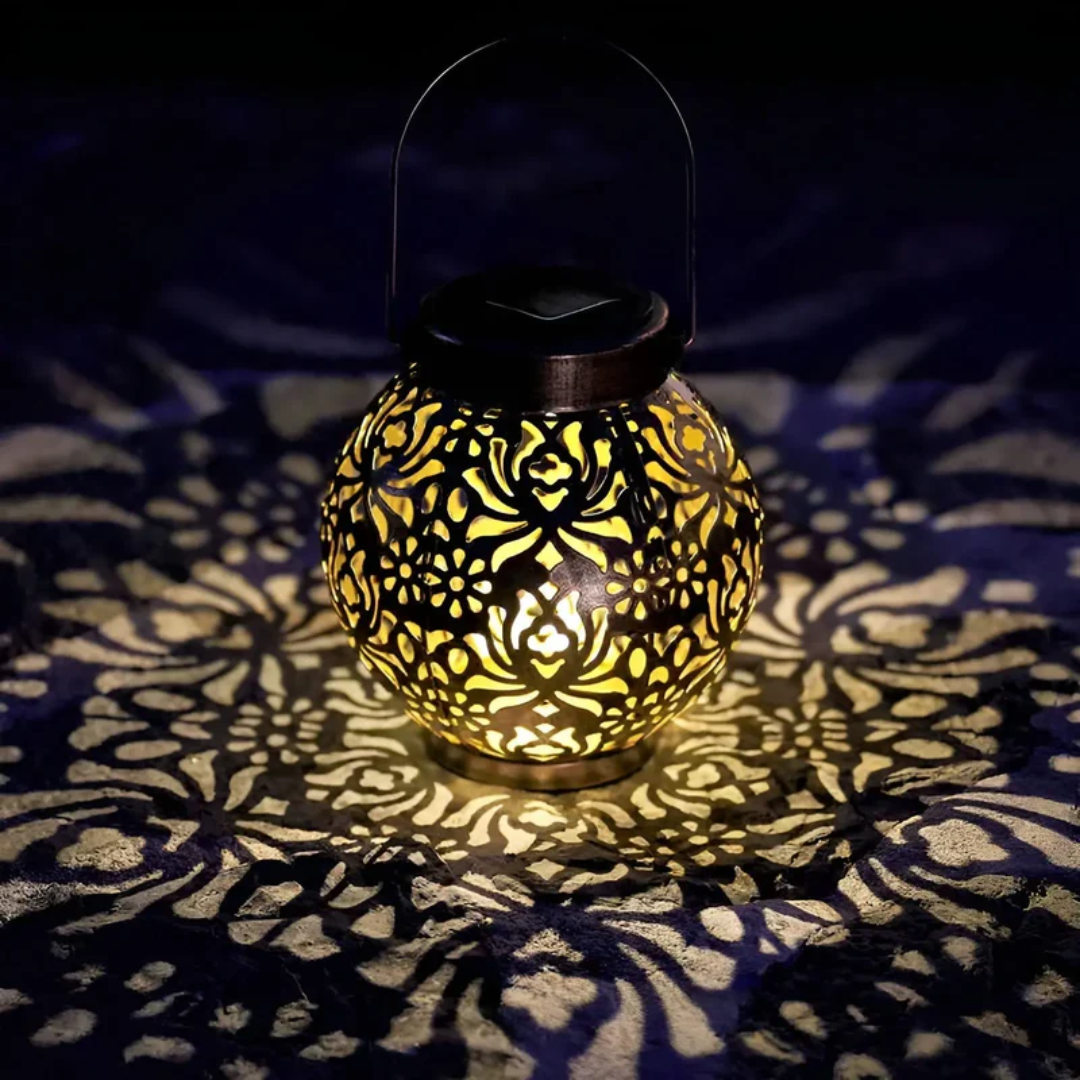 Weatherproof LED Solar Pendant Light For