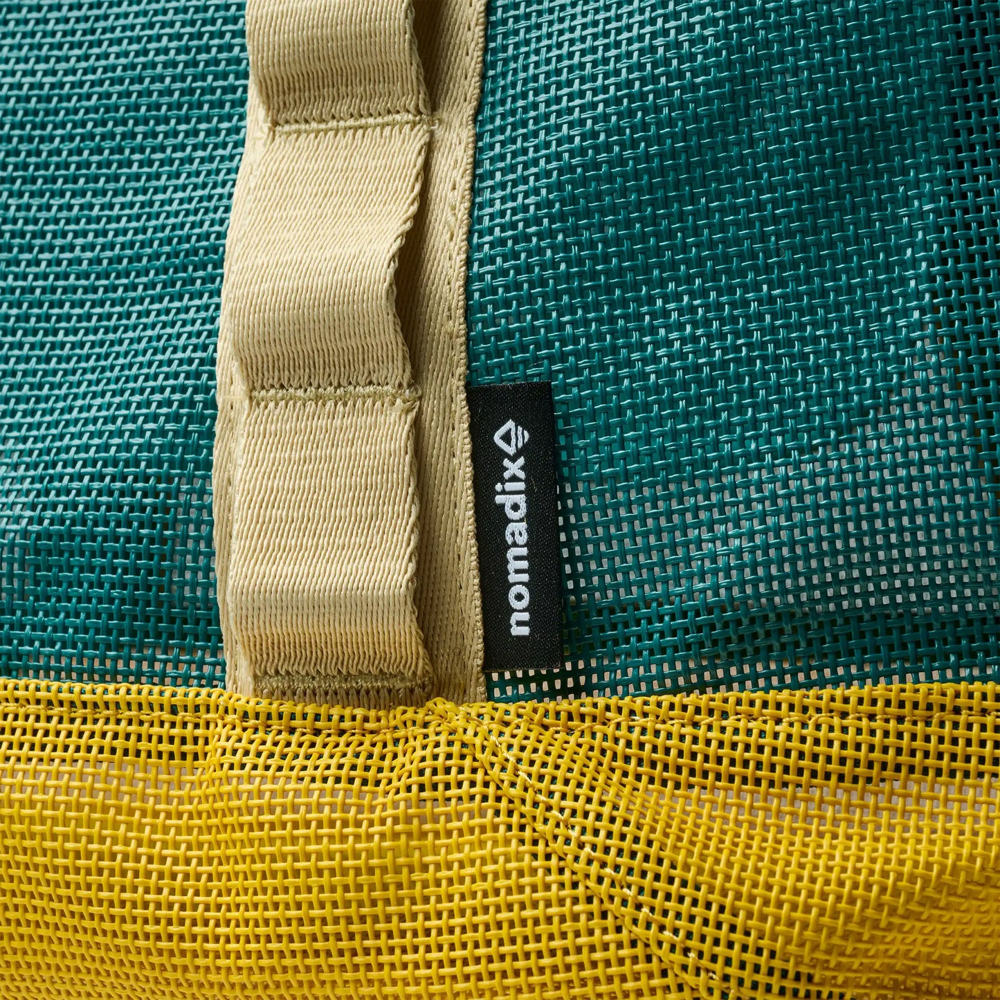 AirMesh Tote: Teal Ocean Amber Sun