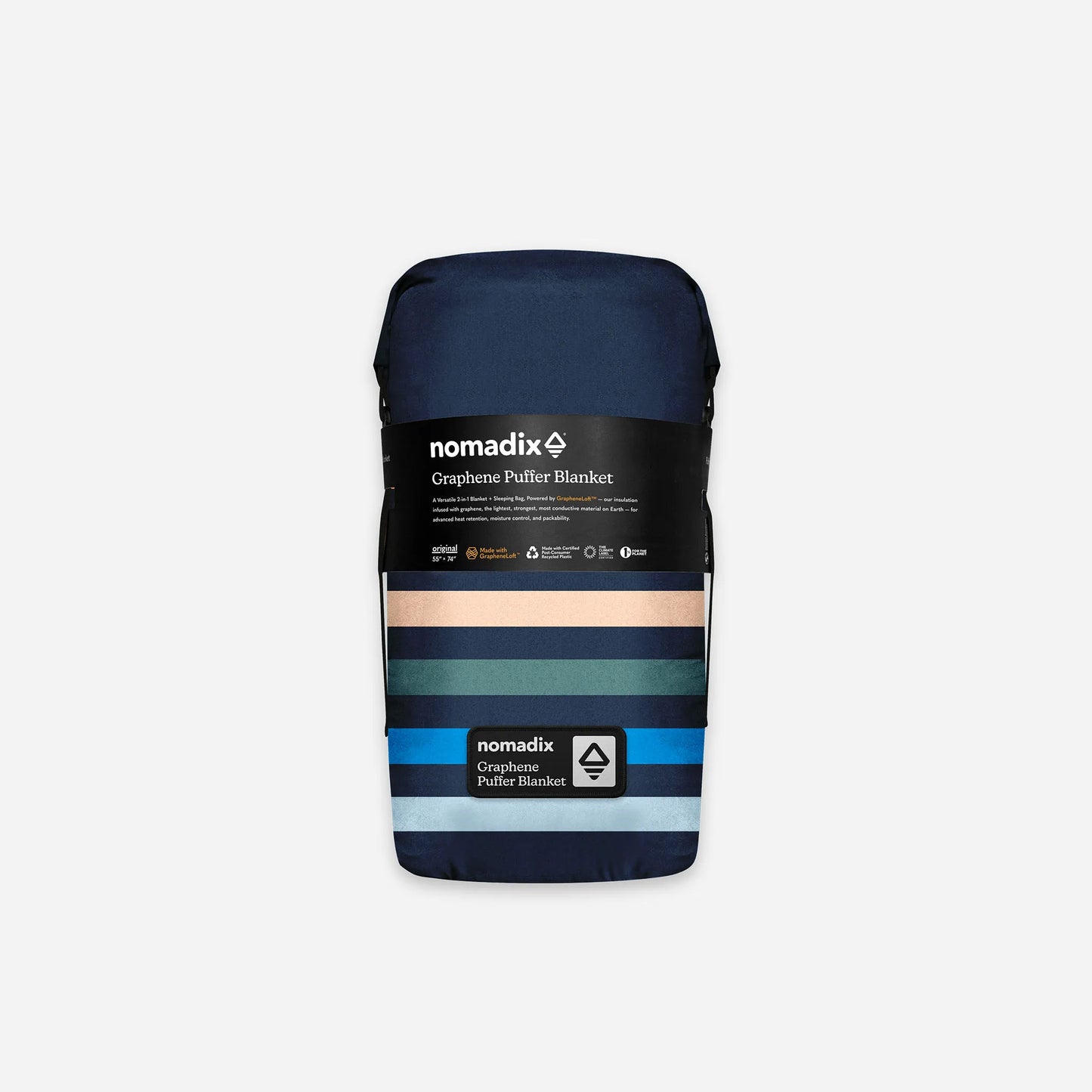 Graphene Puffer Blanket: Retro Multi