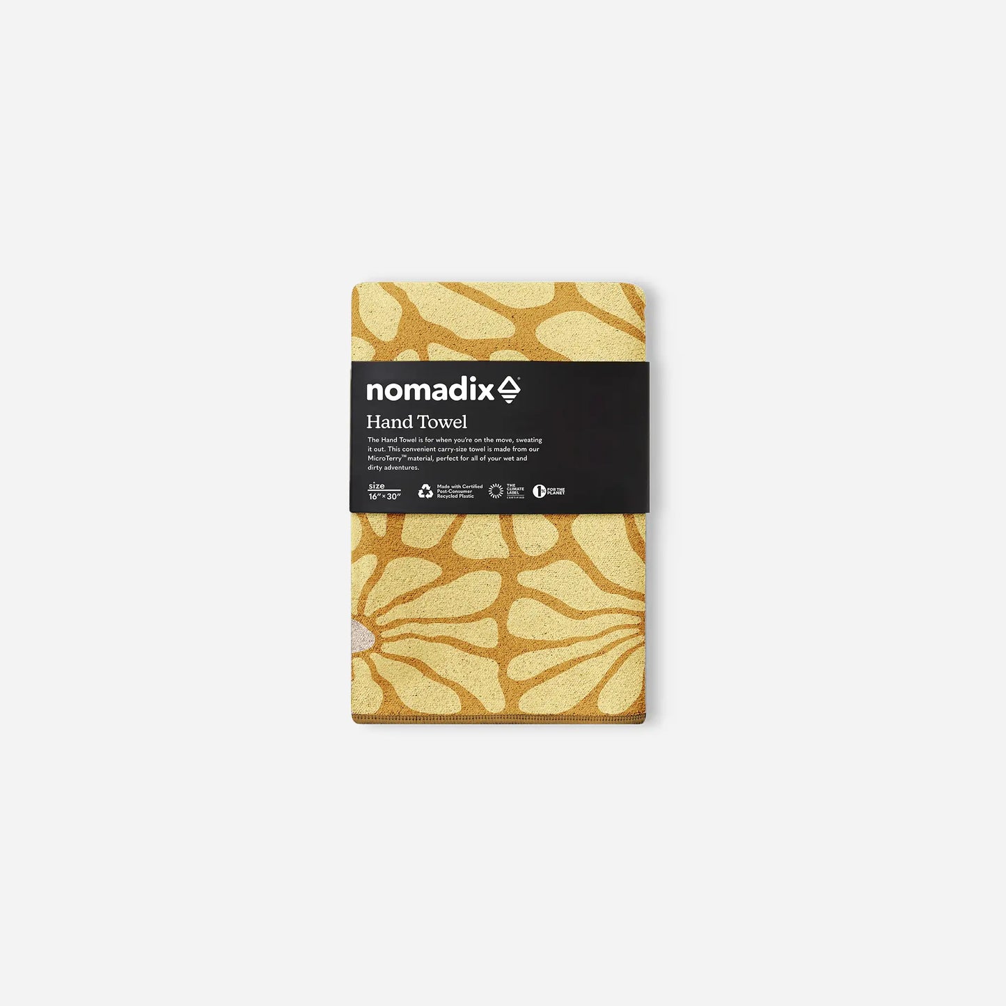 Hand Towel: Lazy Daisy Gold