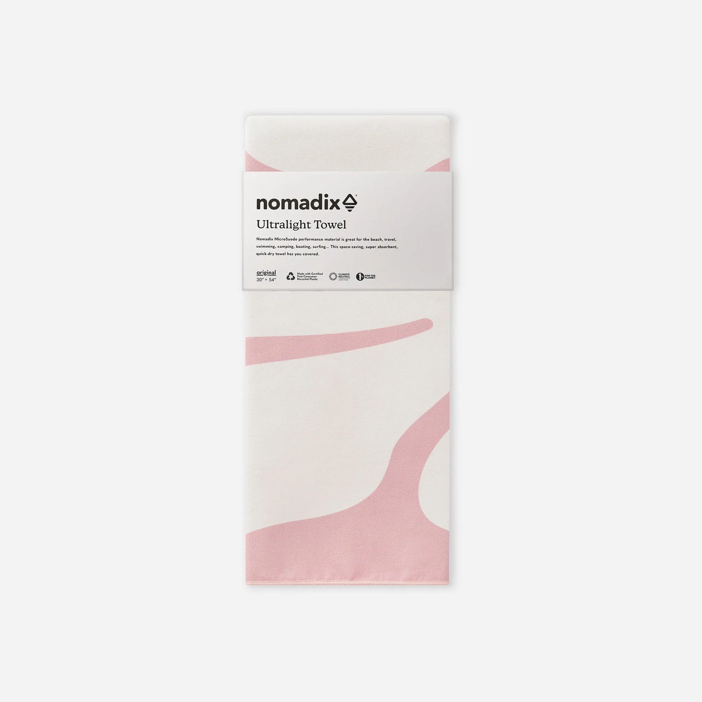 Ultralight Towel: Happy Flowers Desert Clay
