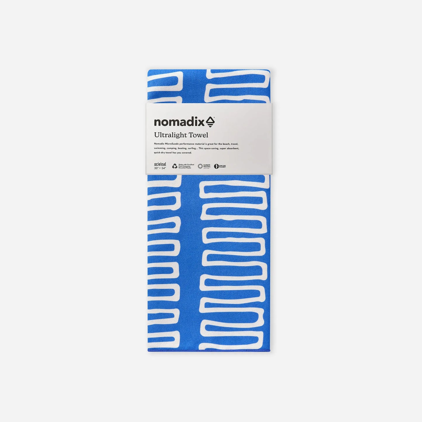 Ultralight Towel: Switchback Stellar Blue