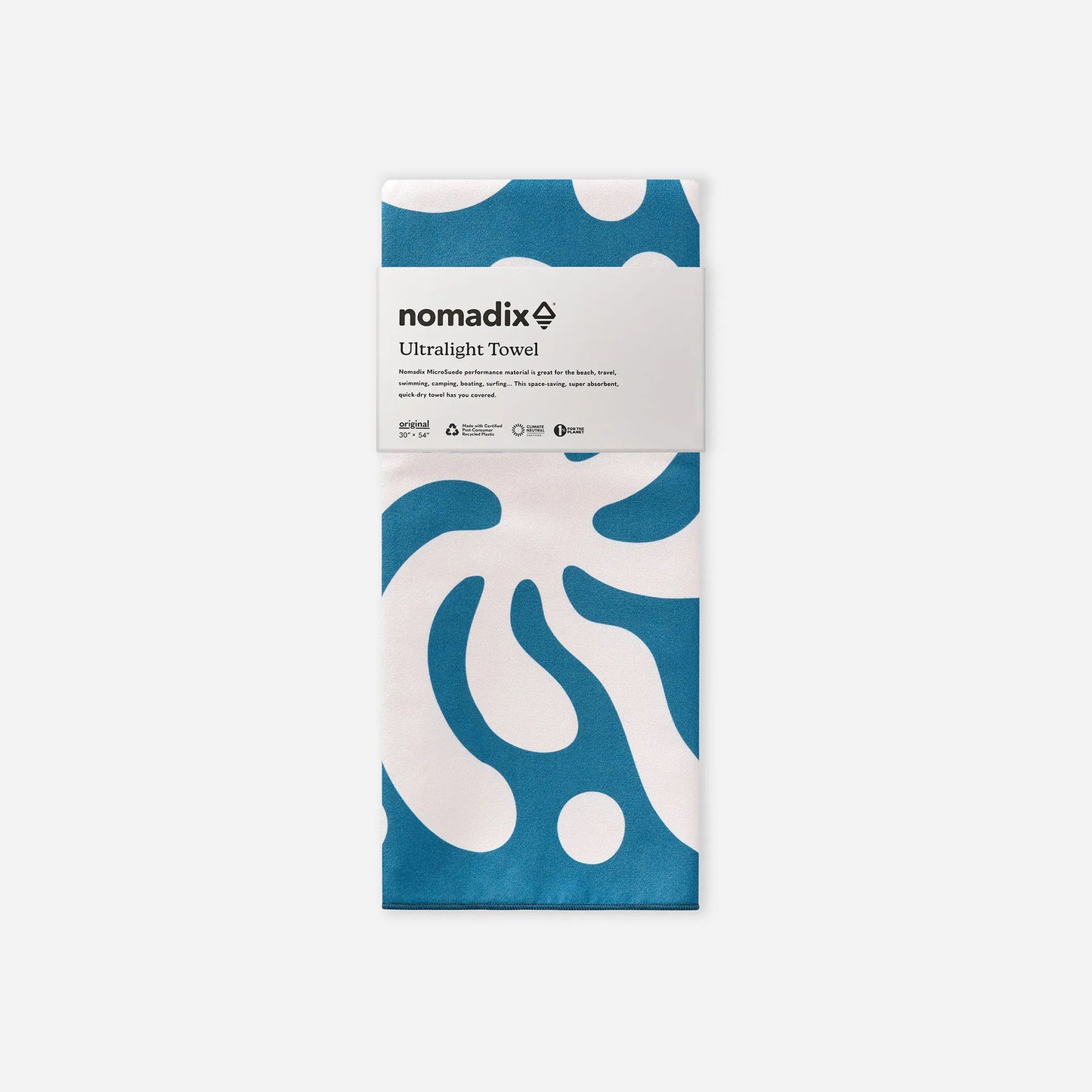 Ultralight Towel: Whirlpool Teal Ocean