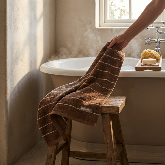 Hand Towel - Hazelnut lifestyle