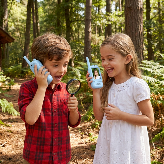 Childrens 2 Pack Video Walkie Talkie lifestyle