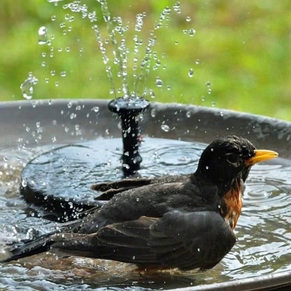Solar Water Fountain for Garden -Eco-Friendly