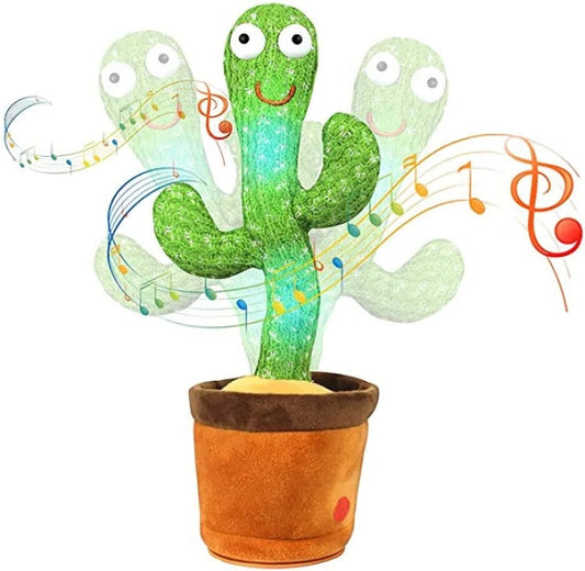 Sound-Reacting Dancing Cactus Toy