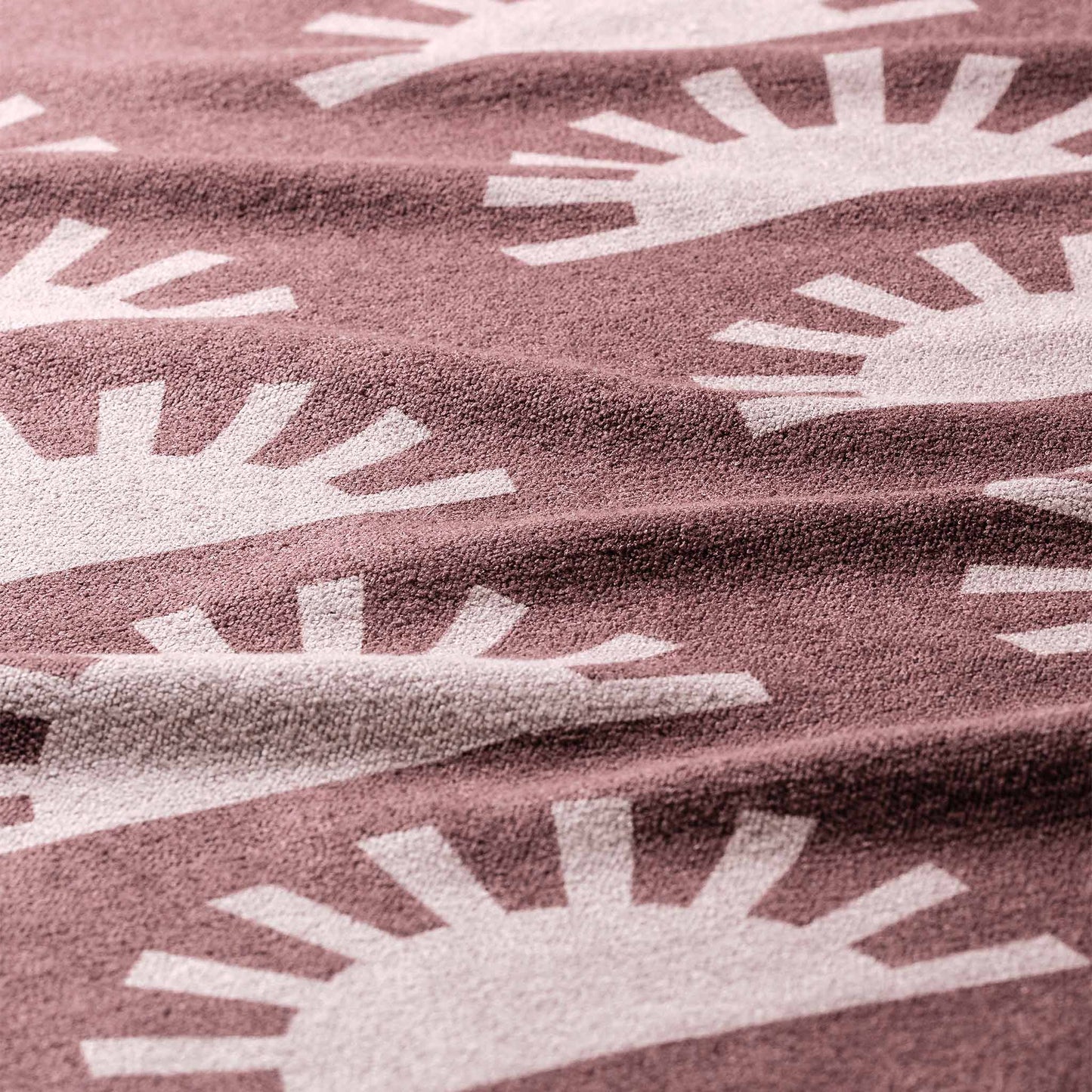 Kids Changing Poncho: Sunshine Burgundy