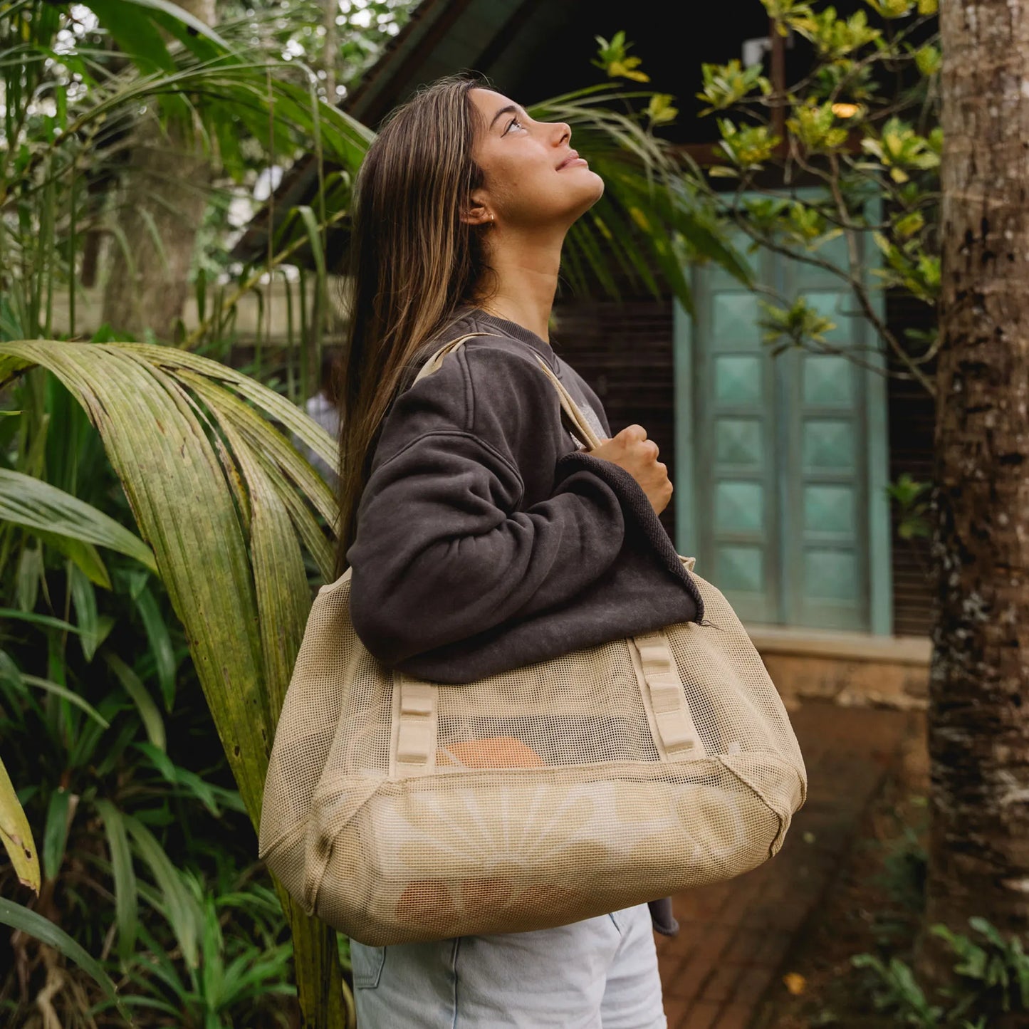AirMesh Tote: Oat