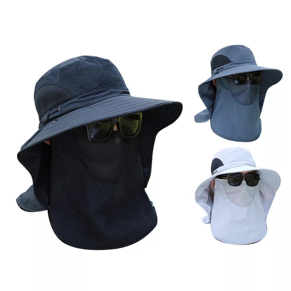 Breathable Wide Brim Outdoor Sun Protection