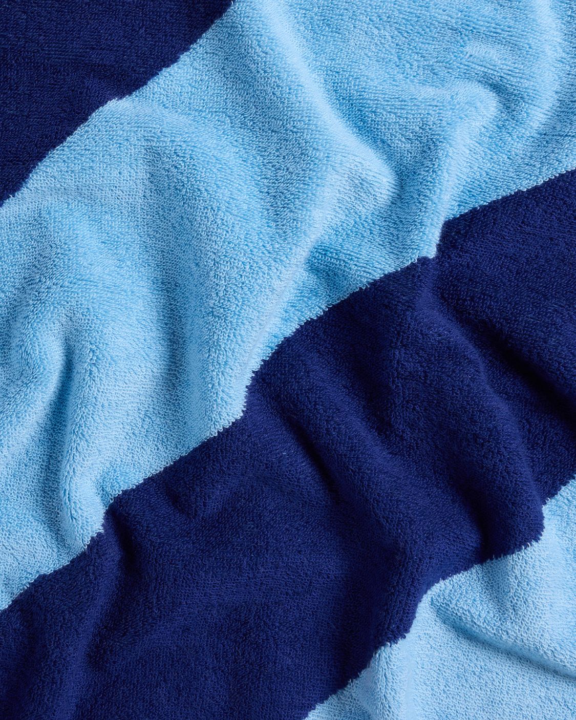 Hand Towel - Blueberry Stripes