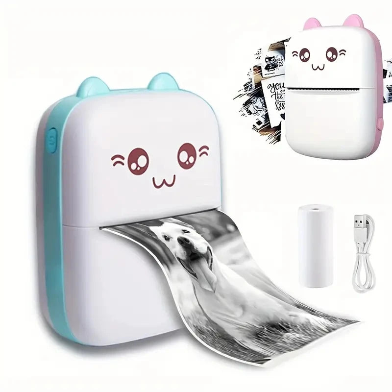 Mini Wireless Portable Thermal Label Printer