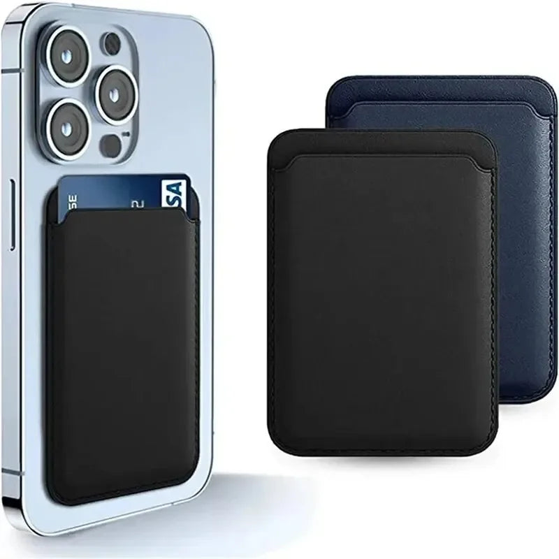 Magnetic Leather Card Holder Wallet for iPhone