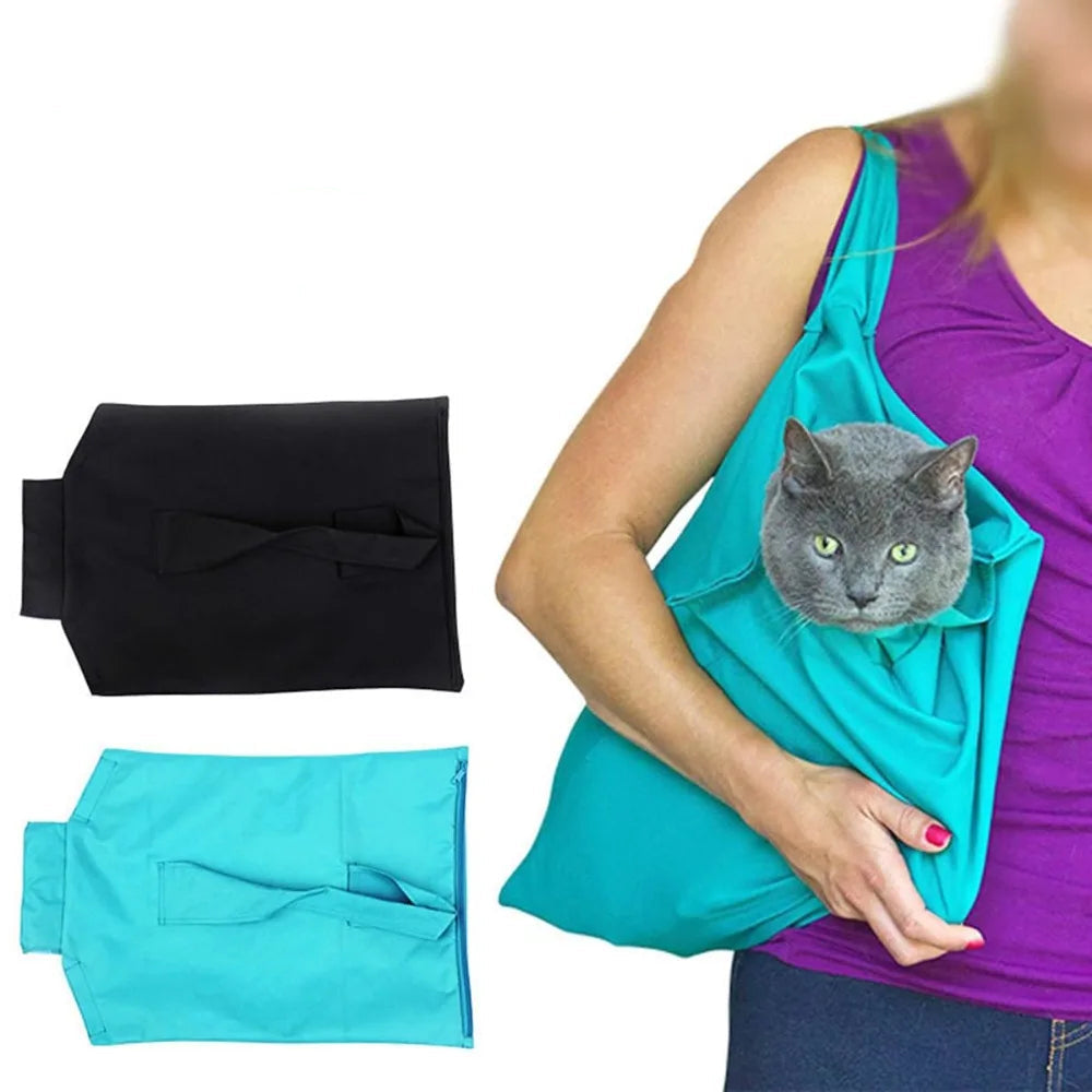 Anti Scratching Travel Cat Carrier Pouch