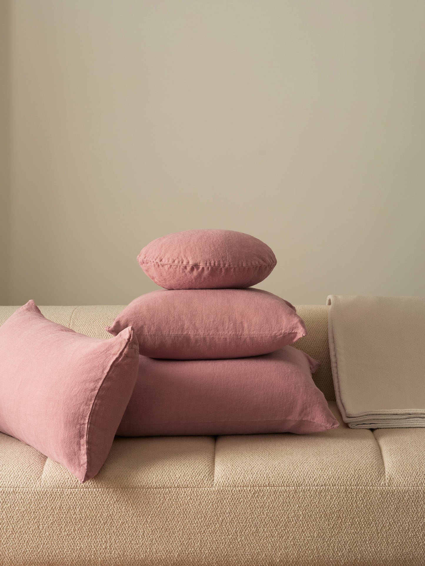 Junior Linen - Blush Cushion
