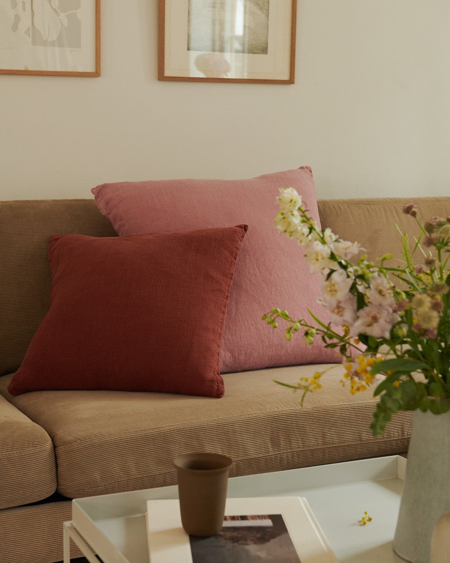 Big Linen - Blush Cushion