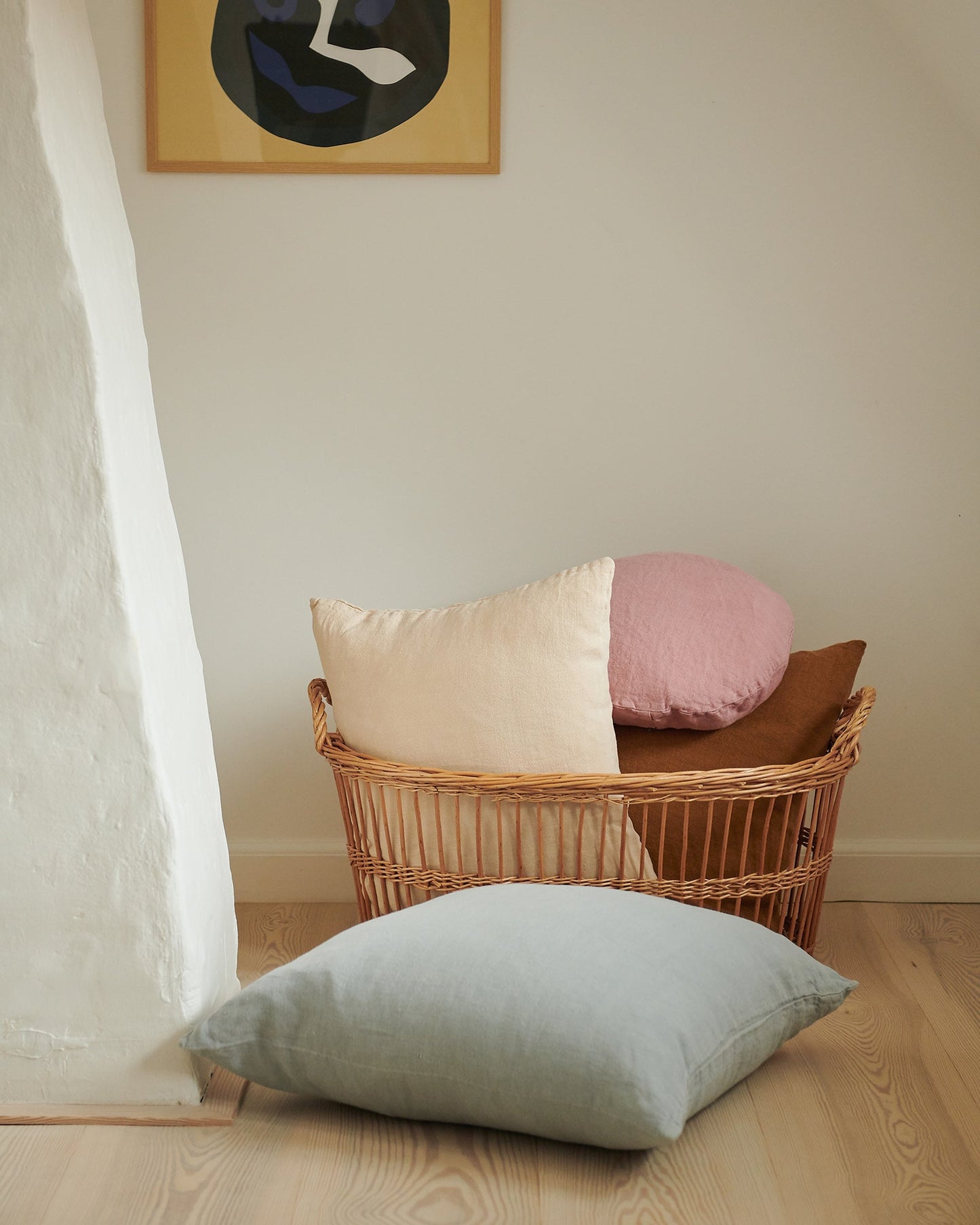 Junior Linen - Blush Cushion