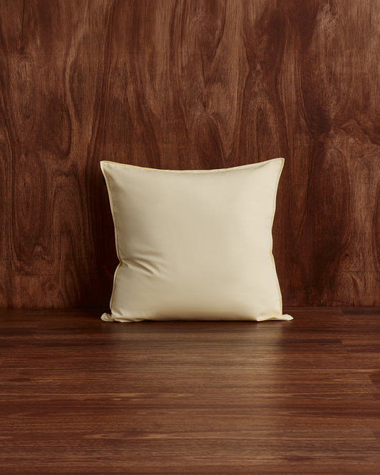 European Pillowcase - Custard