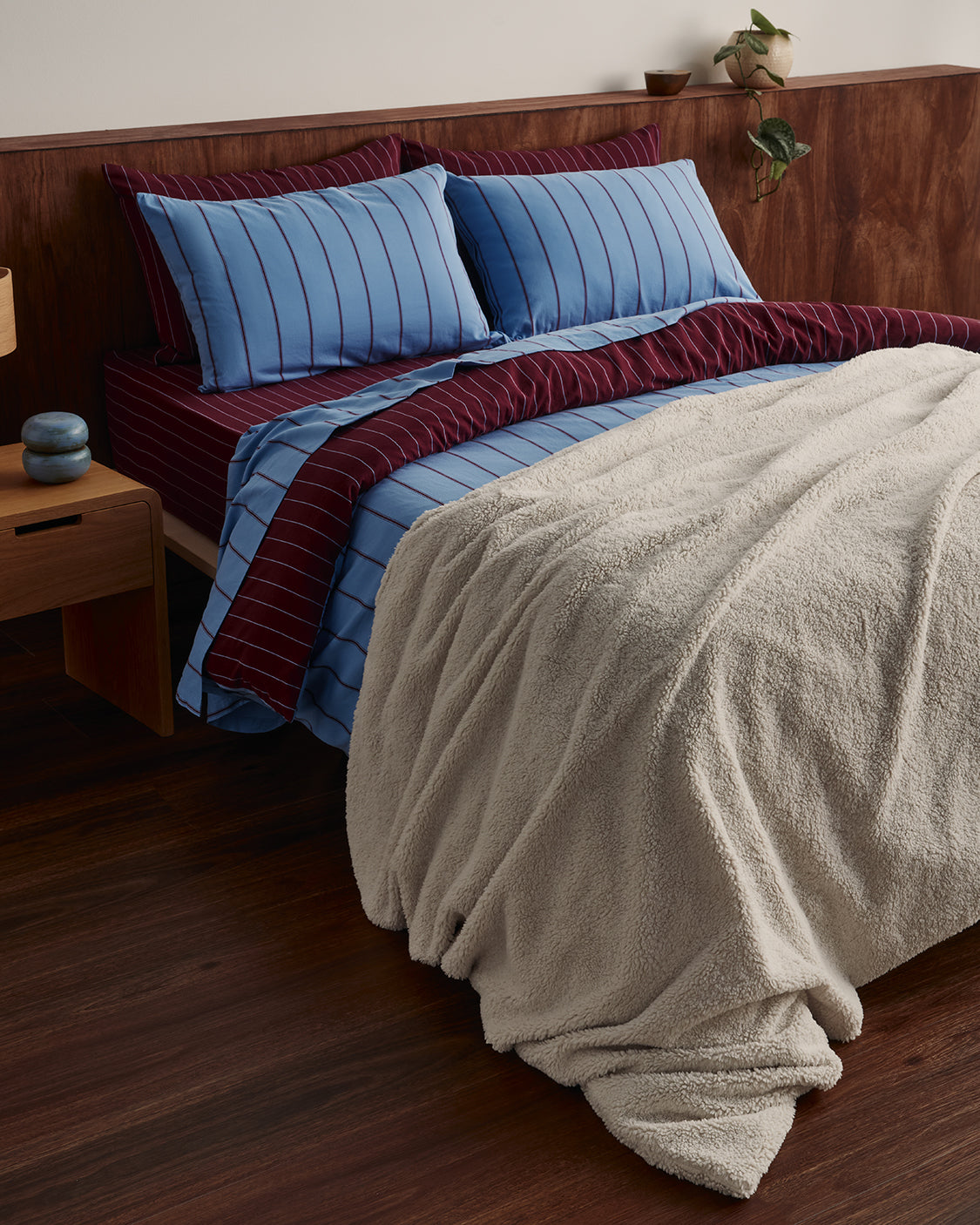 Fitted Sheet - Plum