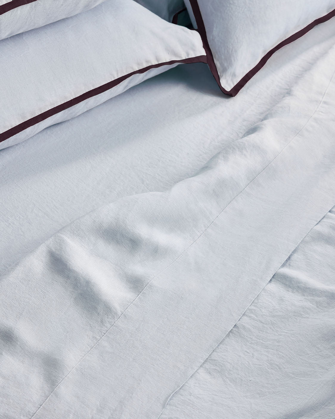 Linen Fitted Sheet - Breeze