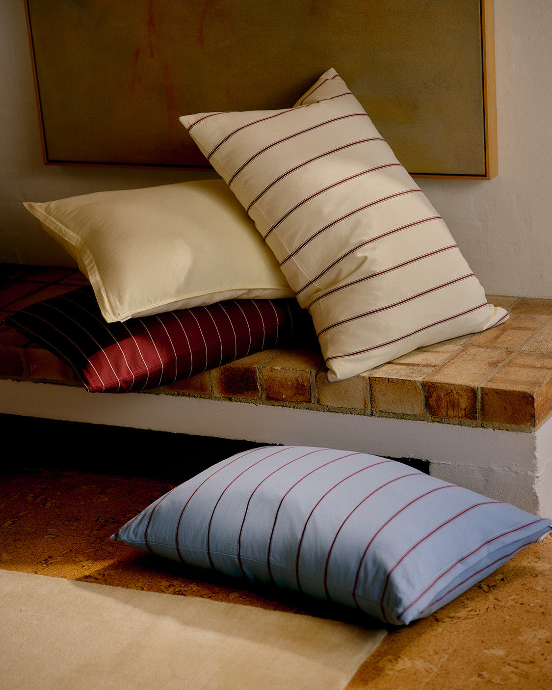 Pillowcase Pair - Wine