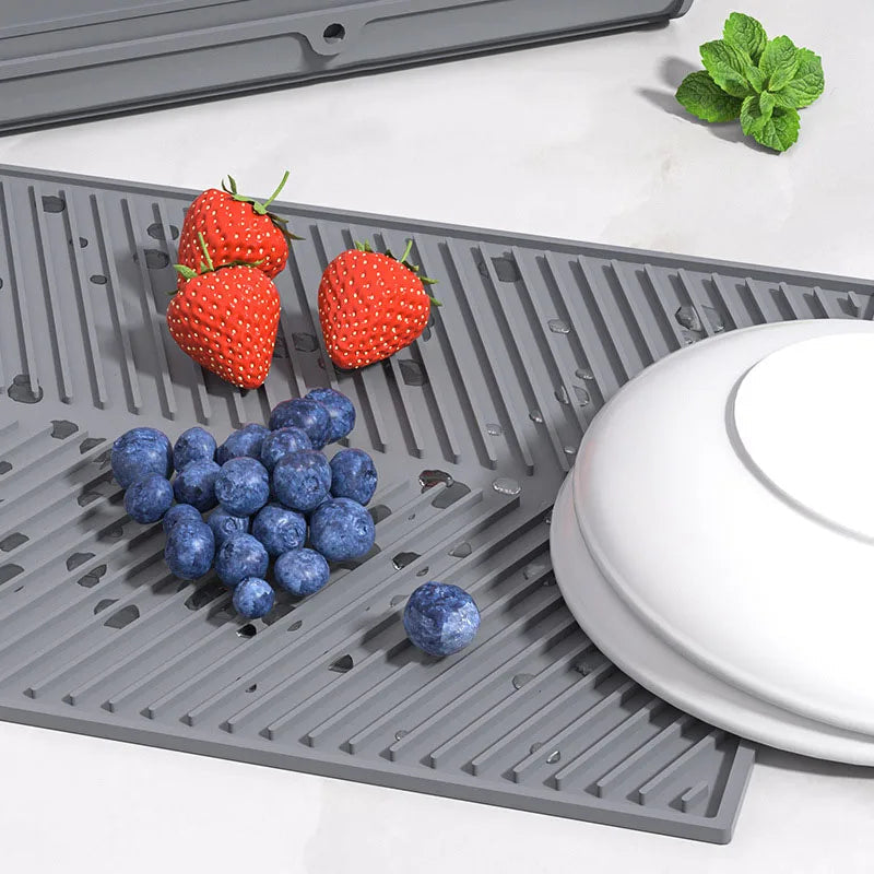 Silicone Countertop Dish Drying Mat