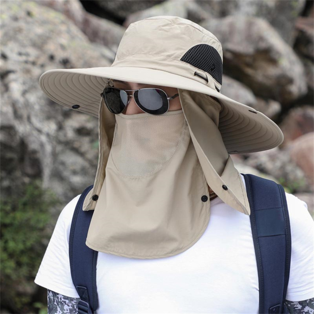 Breathable Wide Brim Outdoor Sun Protection