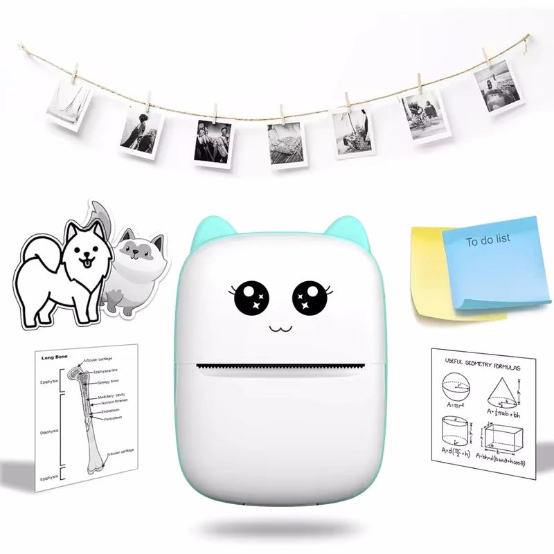 Mini Wireless Portable Thermal Label Printer
