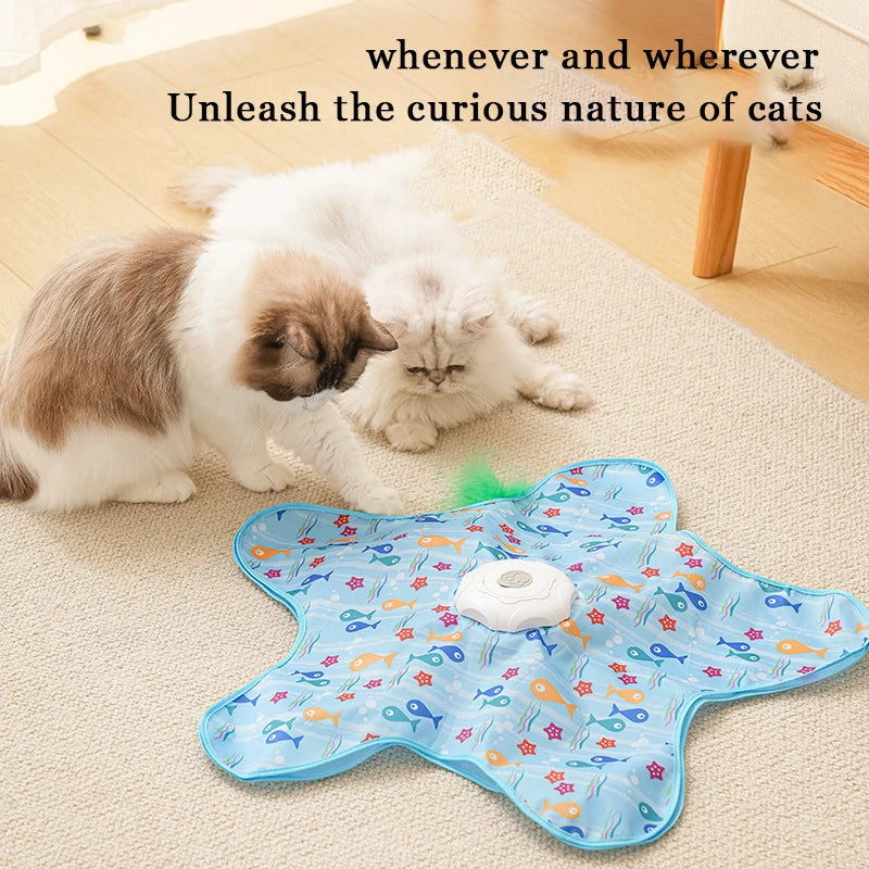Automatic Hide and Seek Interactive Cat Toy