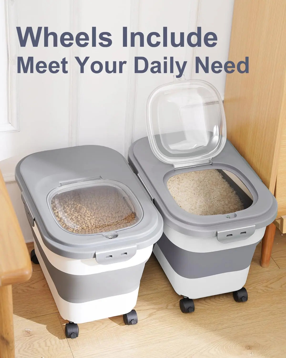Foldable Large Capacity Food Storage
