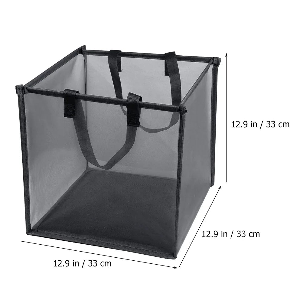 Foldable Mesh Laundry Hamper with Handles