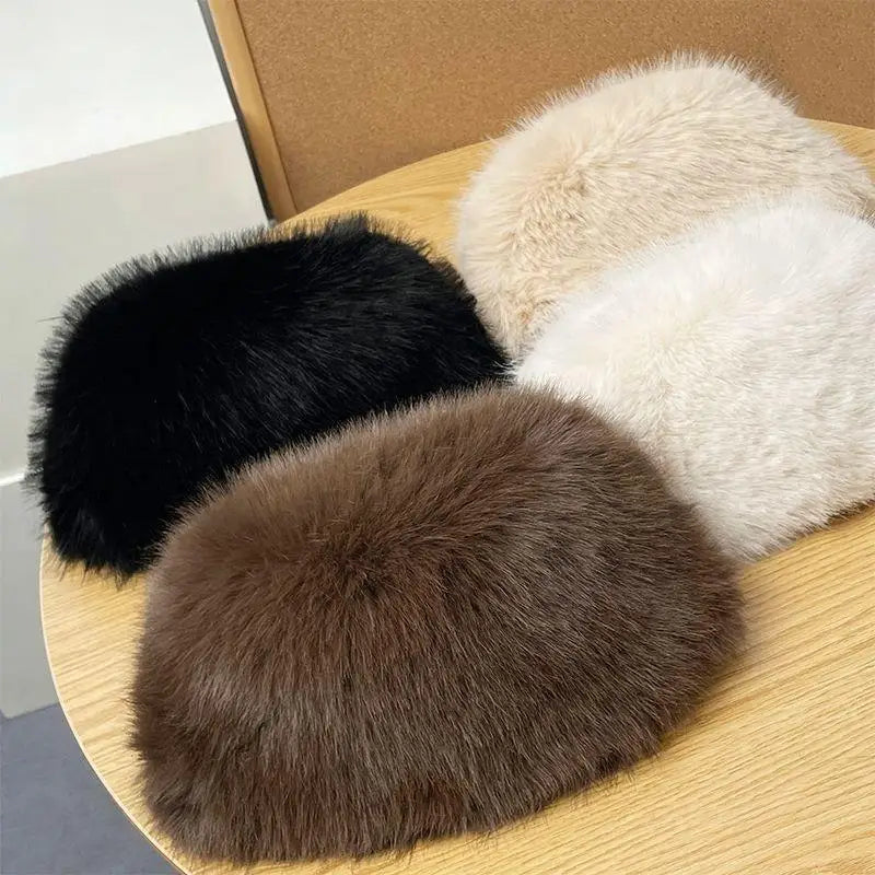 Luxury Faux Fur Winter Hat
