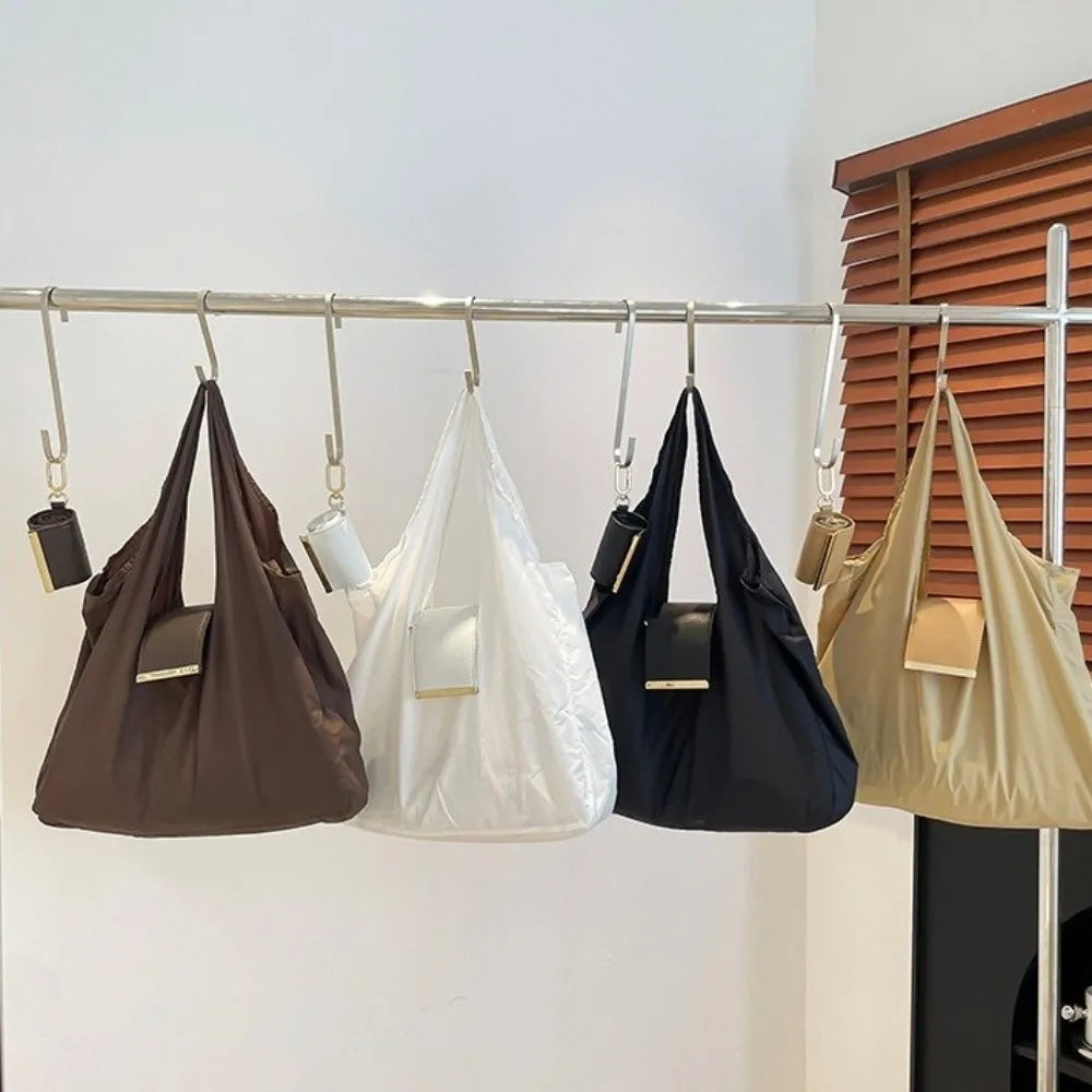 Mini Keychain Foldable Tote Bag