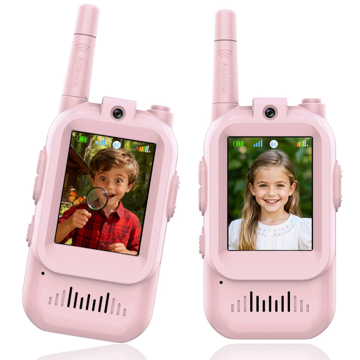 Childrens 2 Pack Video Walkie Talkie