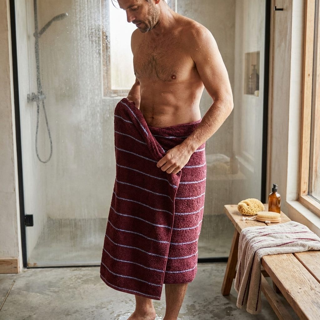 Hand Towel - Plum lifestyle
