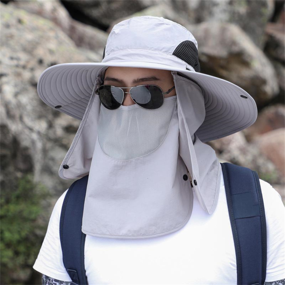 Breathable Wide Brim Outdoor Sun Protection