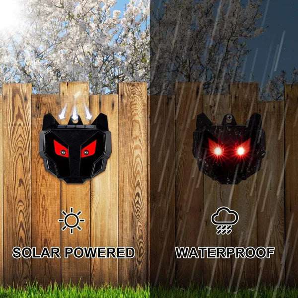 Solar Powered Outdoor Nocturnal Animal Repeller