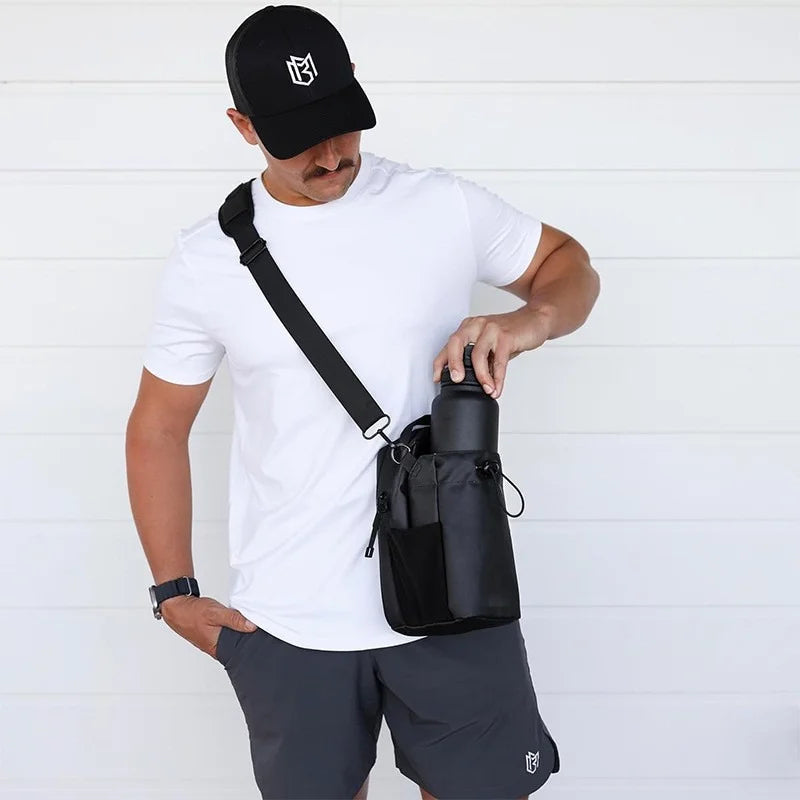 Magnetic Multi-Way Fitness Water Bottle Bag