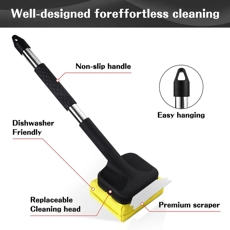 Grill Brush with Steam Cleaning and
