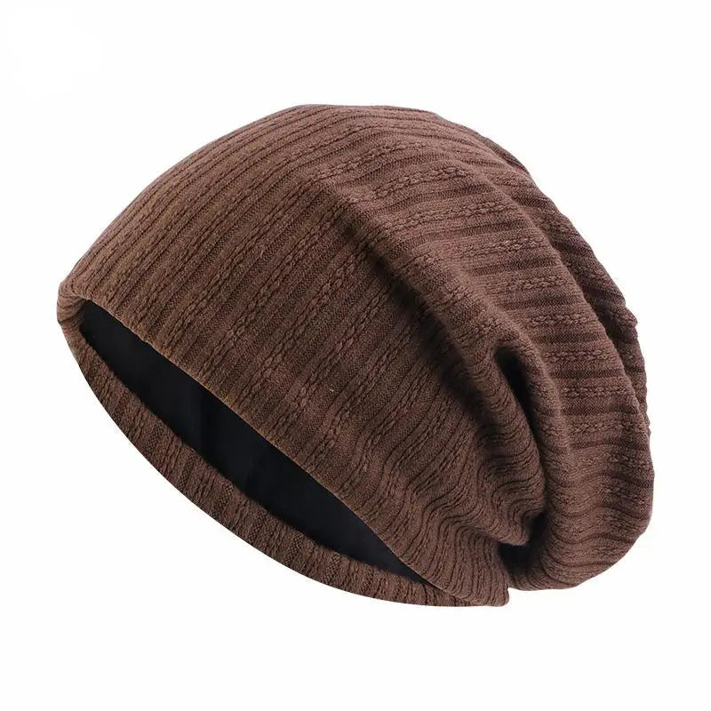 Wheat Pattern Cotton Beanie Hat Winter