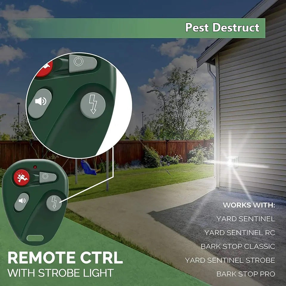 Ultrasonic Bird Repeller for Woodpeckers Outdoor