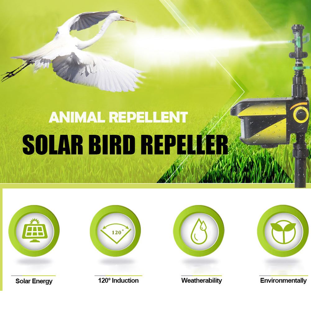 Motion Activated Sprinkler for Deer Solar