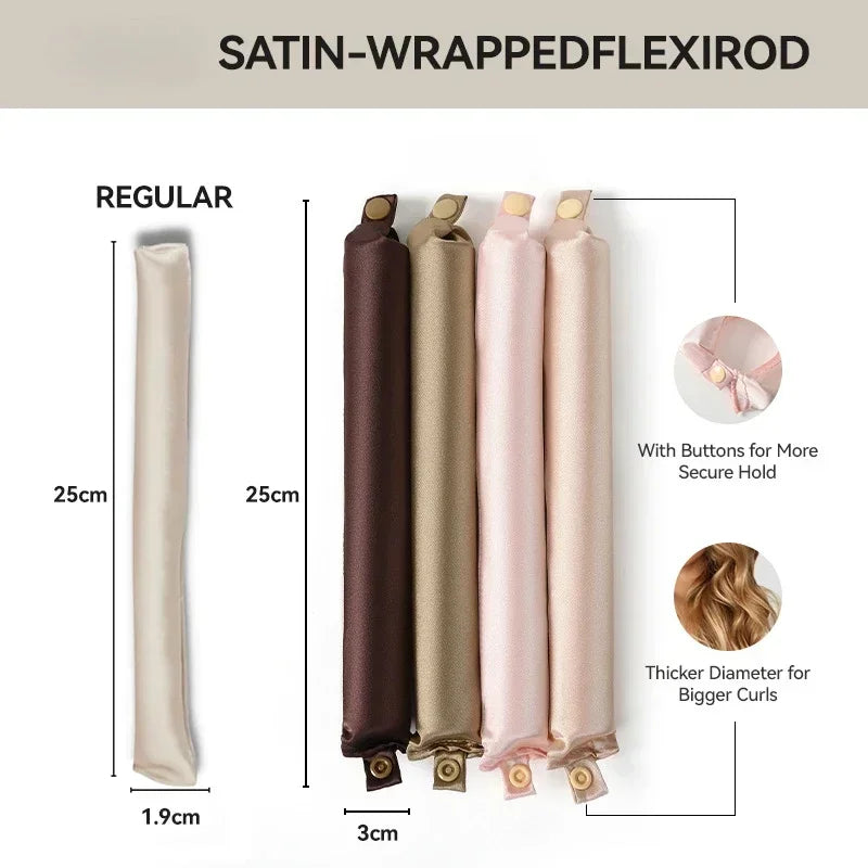 Satin Headband Heatless Hair Curler